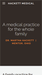 Mobile Screenshot of hackettmedical.com